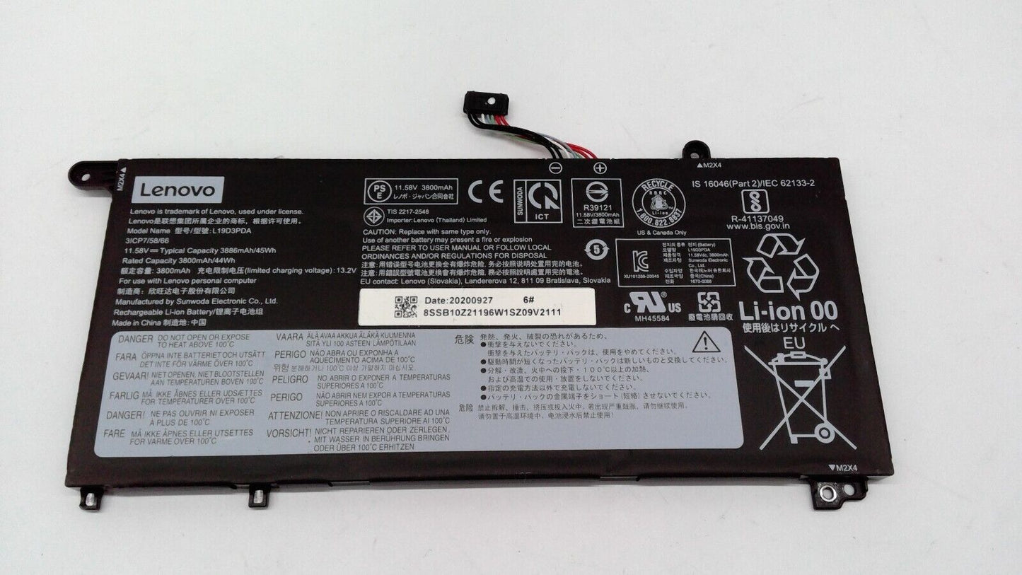 OEM L19C3PDA L19D3PDA L19M3PDA Laptop Battery for Lenovo ThinkBook 14/15 G3 G2