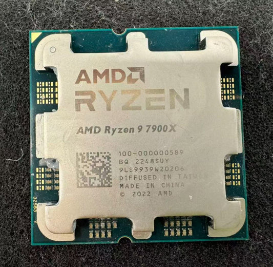 AMD Ryzen 9 7900X Desktop Processor 4.7 GHz, 12-Core, 24-Thread SocketAM5 Tested