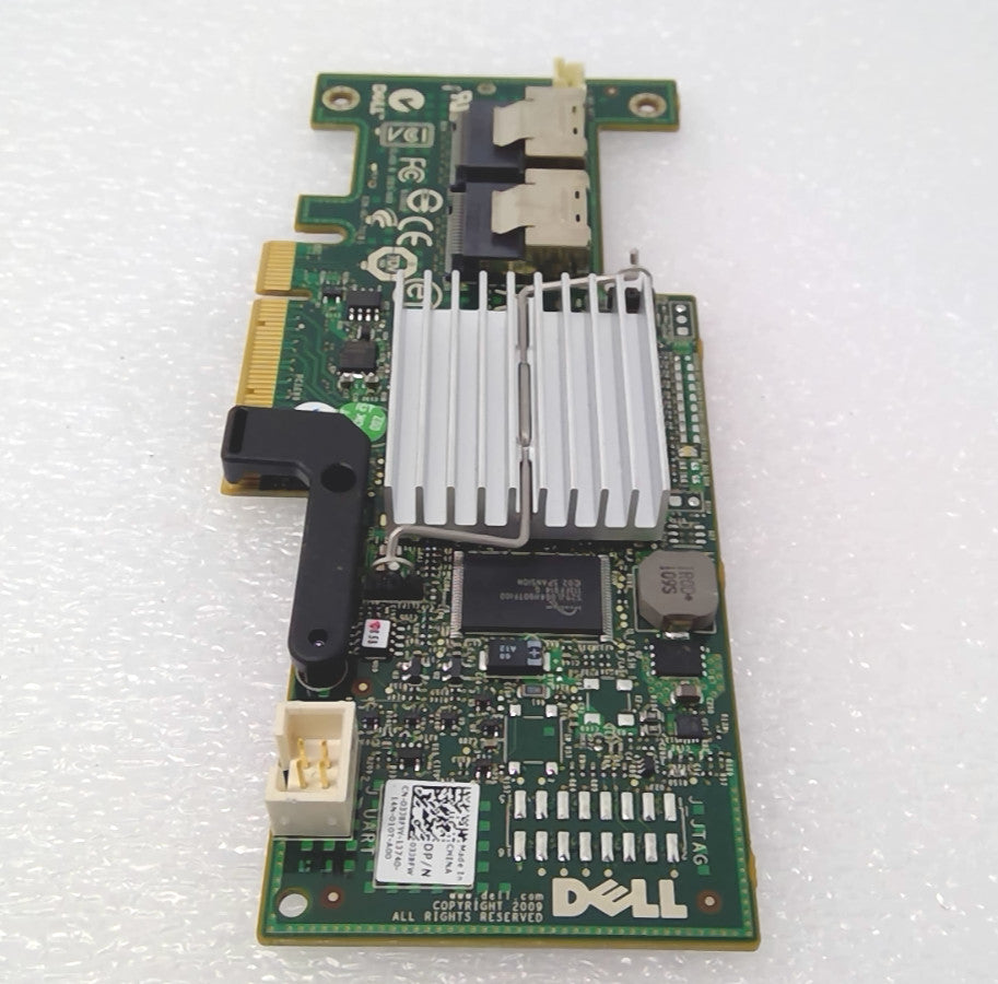 Dell 03J8FW PERC H200 Dual Port SAS 6Gbps PCI-E RAID Controller -NO Bracket