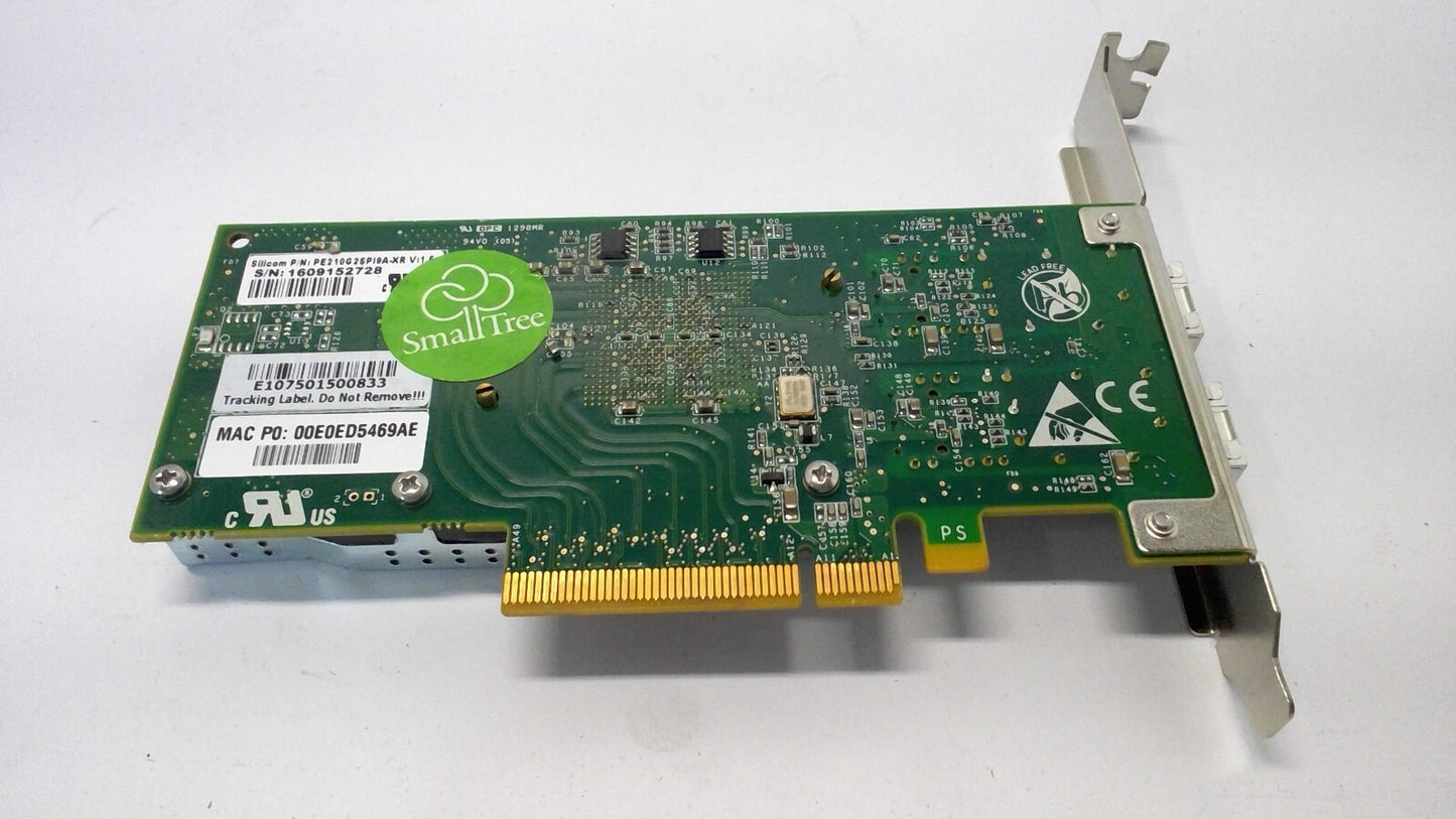 Silicom PE210G2SPI9A-XR 10Gb Dual Port SFP+ Ethernet Adapter Card Intel 82599ES