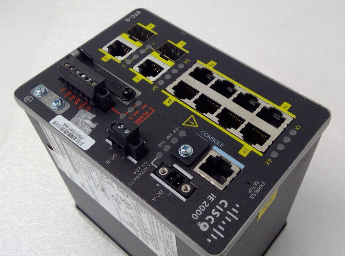*Read* Cisco IE-2000-8TC-G-N 8 Port Rail Mountable Network Switch