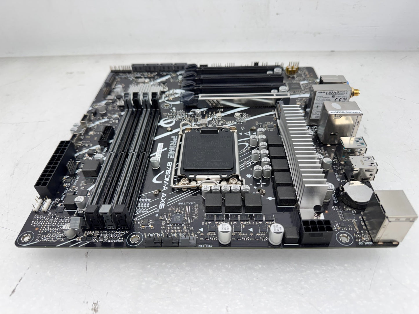 ASUS PRIME B760M-A AX 6 LGA 1700 Micro ATX motherboard