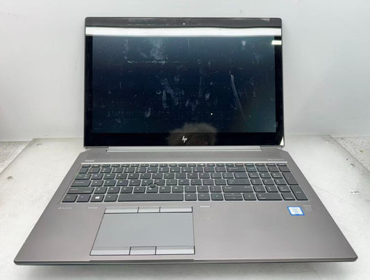 HP ZBook 15 G6 Intel i7-9850H@2.60Ghz 32GB RAM 256GB SSD T2000 Win 11 **READ**