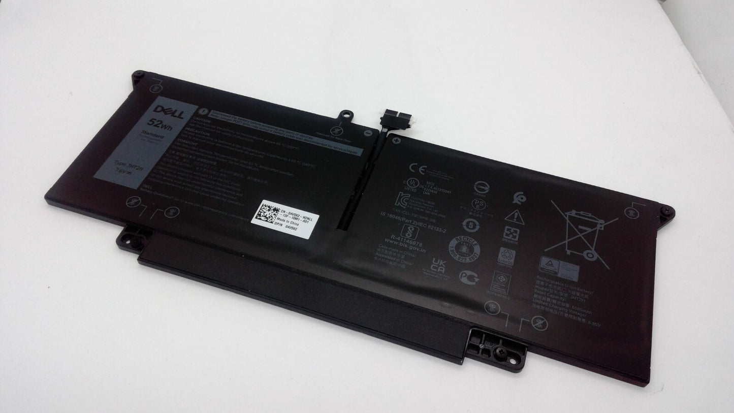 DELL JHT2H 52Wh Battery for Latitude 7310 7410 series 04V5X2 0HRGYV 0WY9MP Y7HR3