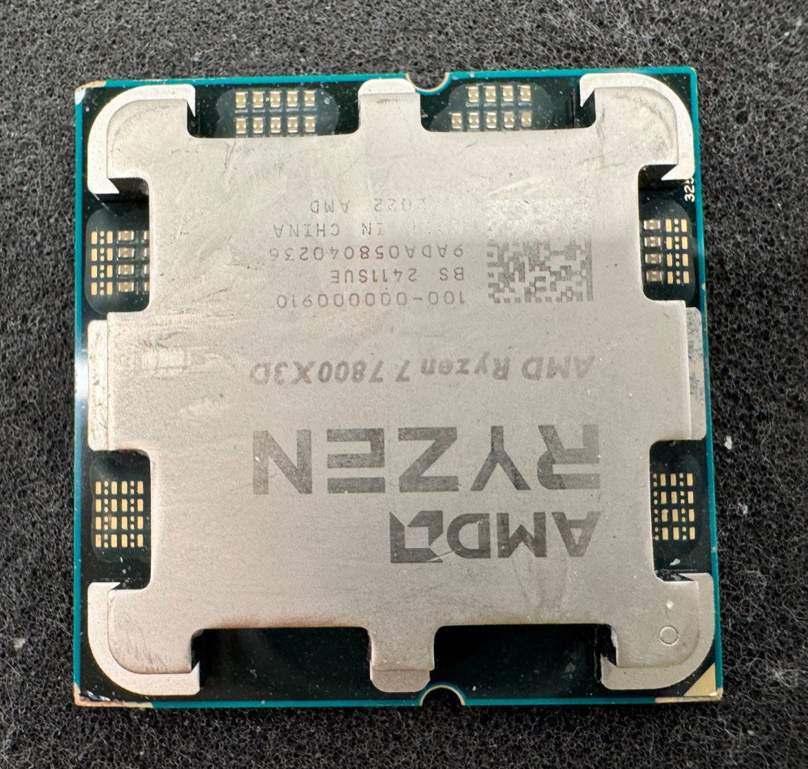 *For Parts* AMD Ryzen 7 7800X3D Processor 4.2GHz, 8-Core, 16-Thread SocketAM5