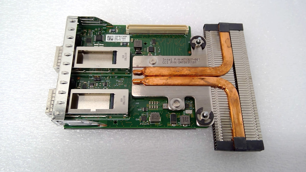 Dell 0XD56X XD56X Intel XL710-QDA2 Dual Port 40GbE QSFP+ PCIe Mezzanine Card