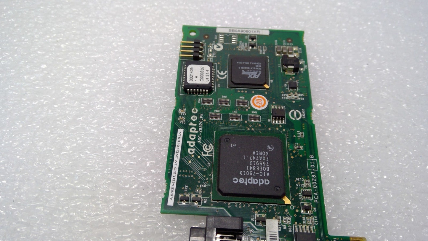 Adaptec ASC-29320 LP29320LPE Ultra320 SCSI Controller Card PCI-Express PCI-E