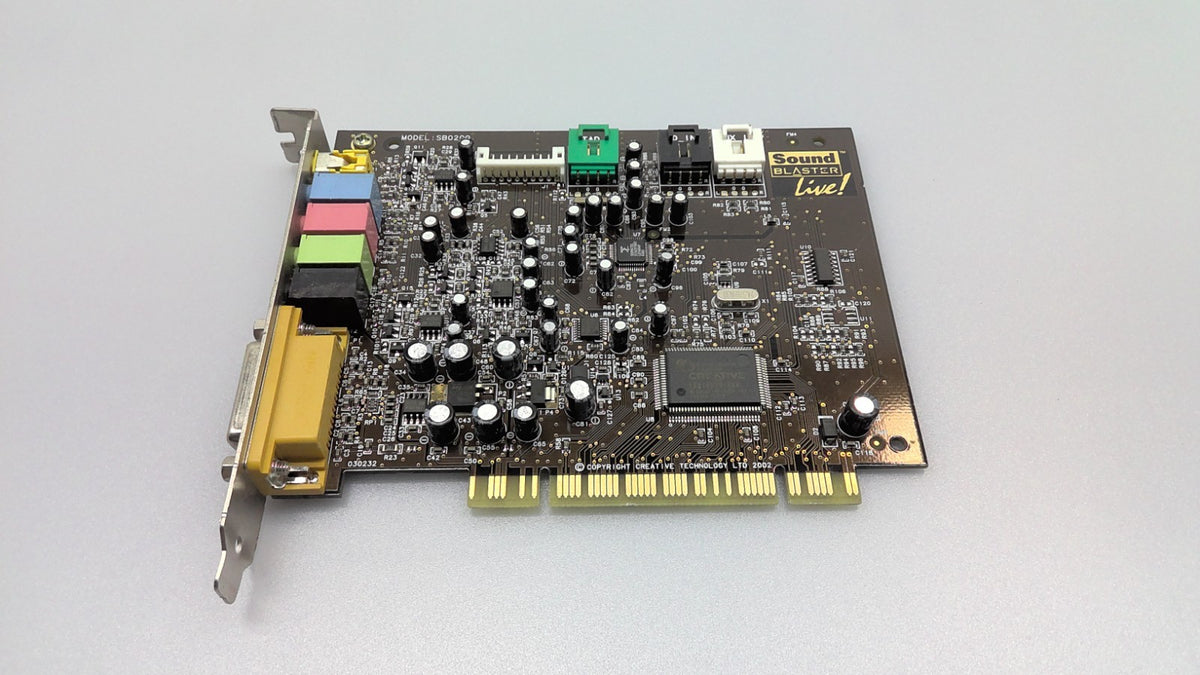 Creative Labs SB0200 Sound Blaster LiveSOUD PCI 5.1 Surround Sound Audio Card