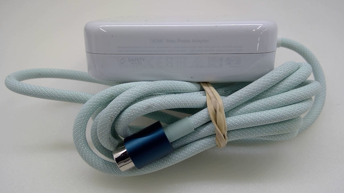 Genuine Apple A2290 143W iMac Power Adapter 24" M1 Ethernet Port No AC Cord