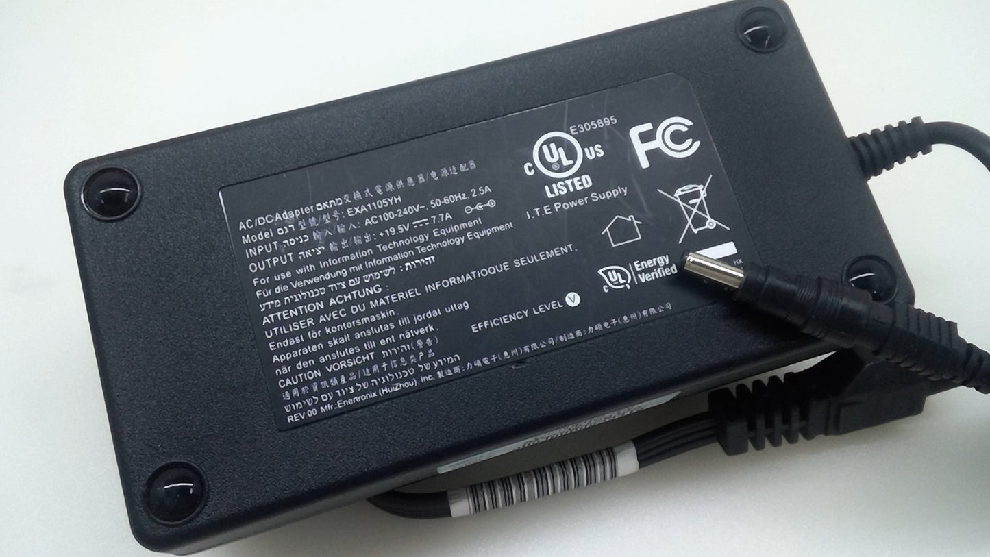 19.5V 7.7A 150W AC Adapter For HP ZBook 15 G3 ZBook 15u G3 Power Supply 4.5*3.0m