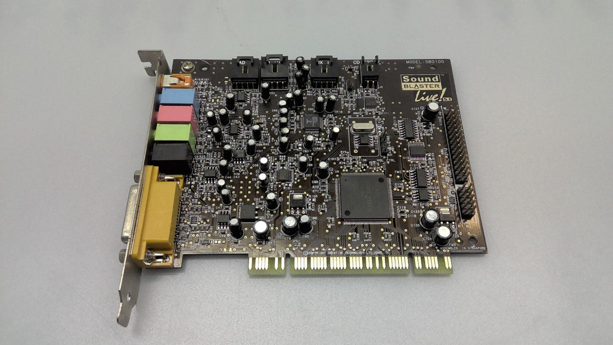 Creative Sound Blaster Live! 5.1 Model SB0100 PCI Sound Card