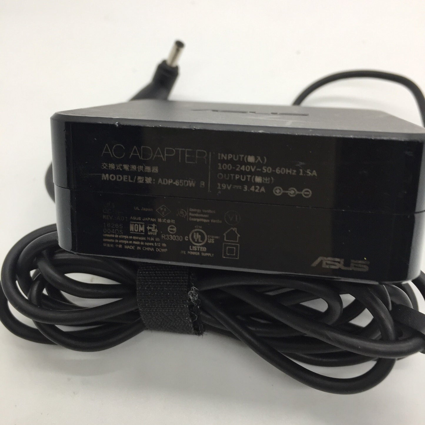 Genuine Asus Laptop Charger AC Power Adapter ADP-65DW B 19V 3.42A 65W 4.0mm Tip