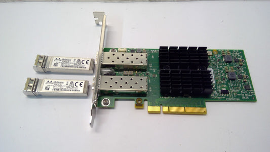 Dell Mellanox CX322A Connectx-3 2-Port 10Gbps PCI-E Network Adaptor 019RNV w/SFP