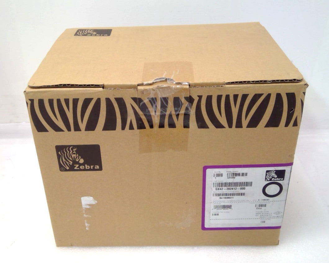 *OPEN BOX* Zebra GX420d Direct Thermal Desktop Printer GX42-202412-000 W/CUTTER