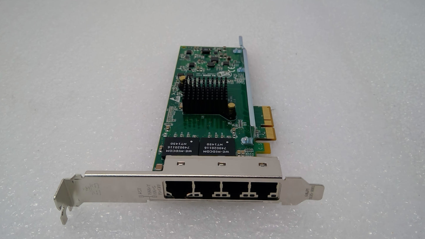 Silicom Quad-Port Copper Gigabit PCIe Network Adapter  PE2G4I35L Tested