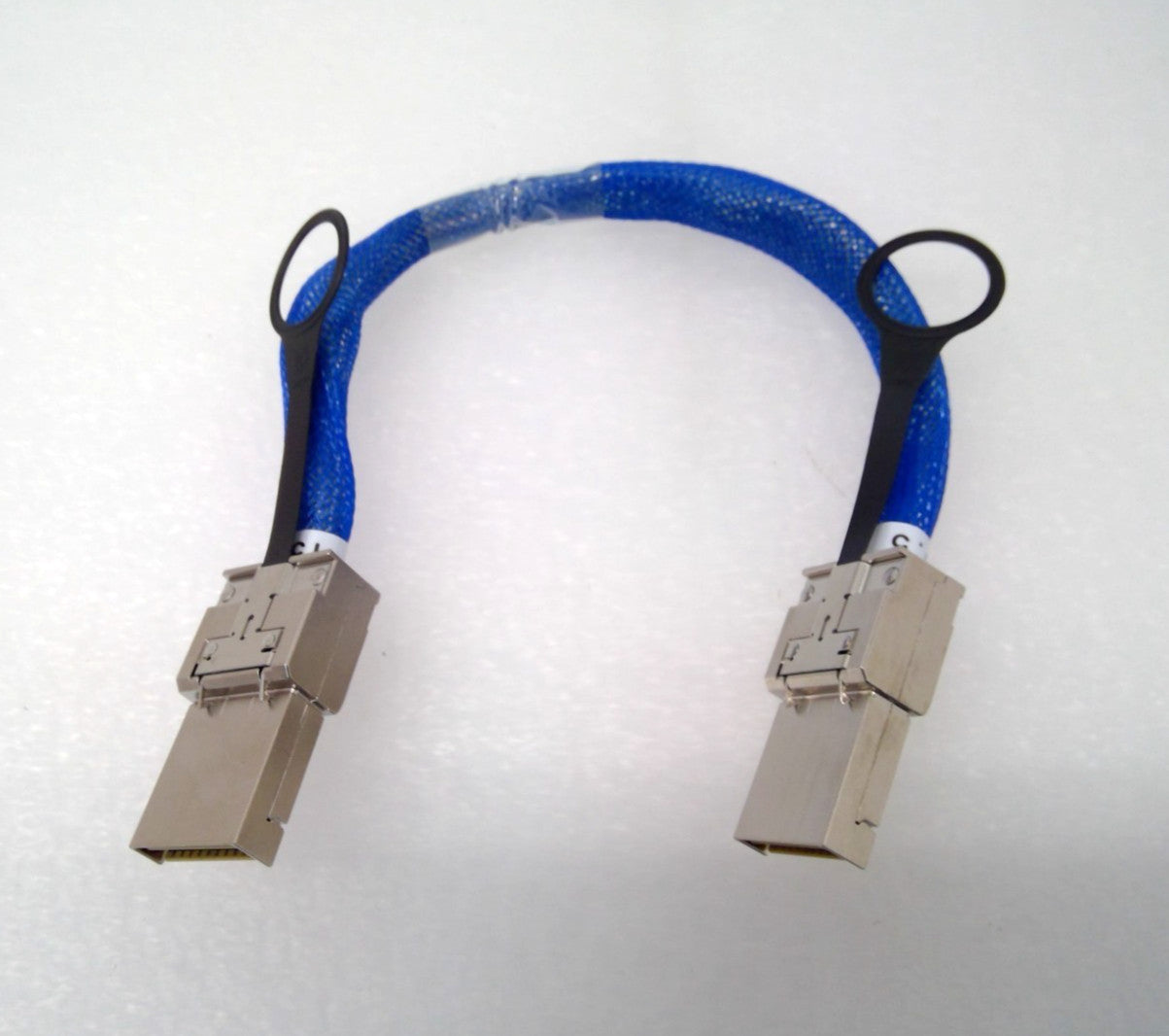 Molex 0.39m DAC High Speed PEIe CDFP x16 Connector Cable 30AWG 1143703-02 Blue