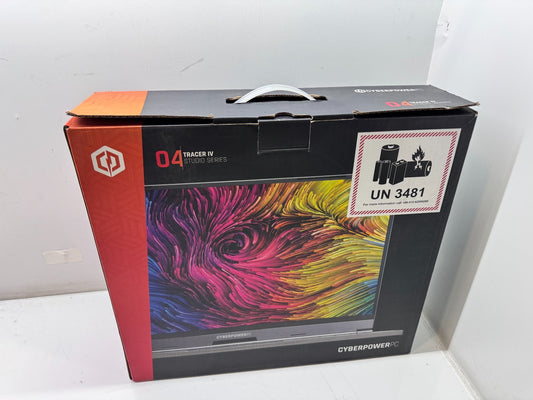 Cyberpower Tracer IV GM5MG0O Intel i7-10750H@2.6GHz 32G 1TB RTX 2060