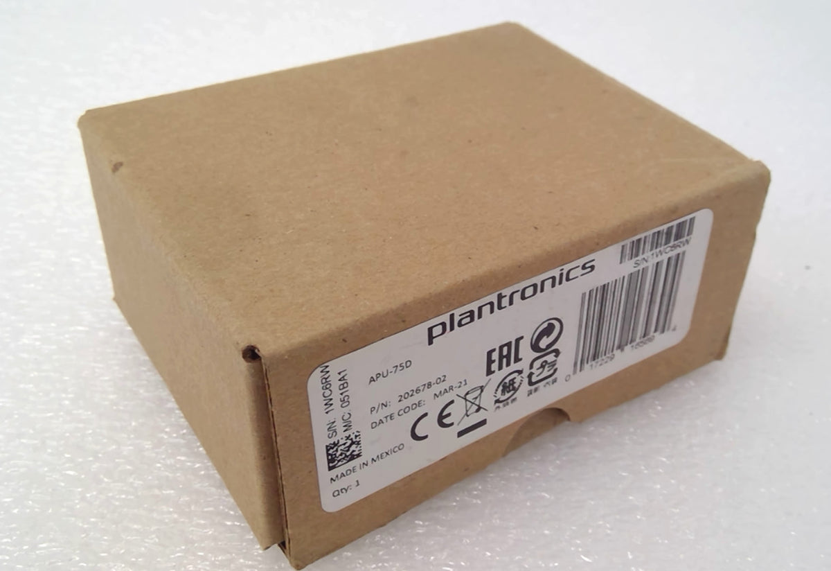 NEW Poly Plantronics APU-75D USB EHS Cable Adapters 202678-02 CS540 CS520