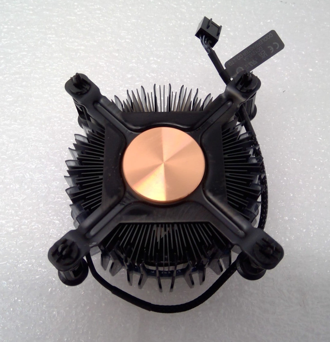 Intel Stock LGA 1700 12/13/14 Copper Laminar RM1 CPU Cooler Heatsink Fan