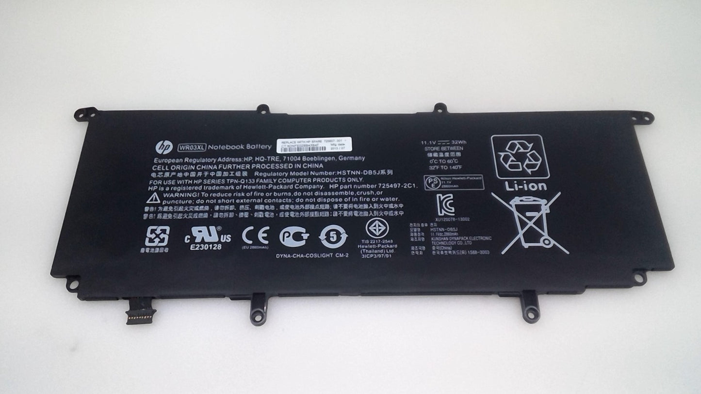 Genuine WR03XL Battery for HP Split X2 13-M000 13-M110DX TPN-Q133 HSTN-DB5J