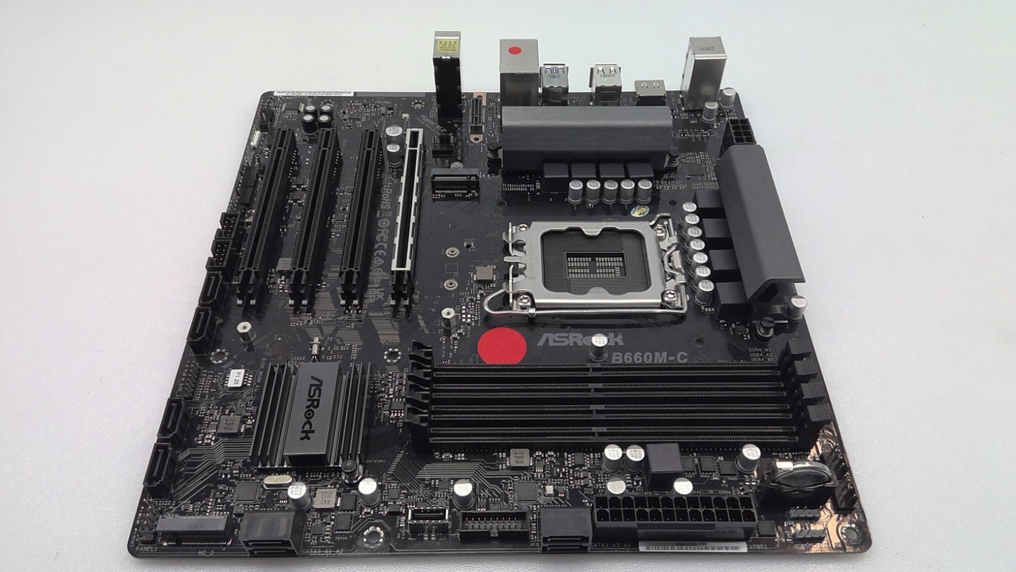3X *For Parts* MSI PRO B650-VC WIFI & PRO A620M-E & ASRock B660M-C MIX No WIFI
