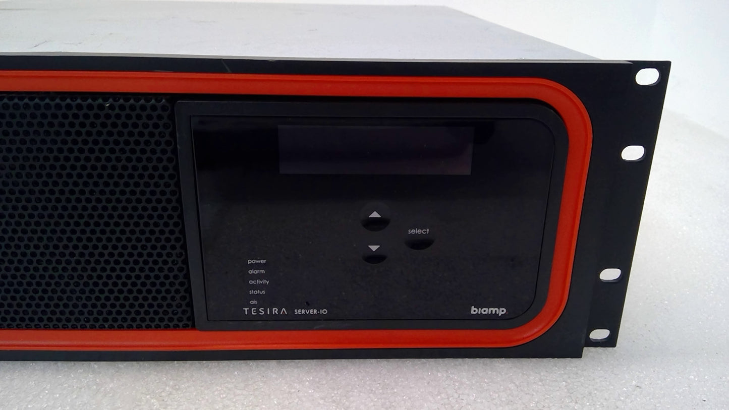 BIAMP TESIRA SERVER-IO DIGITAL SIGNAL PROCESSOR w/ SNC SOC SEC AVB DAN *READ*