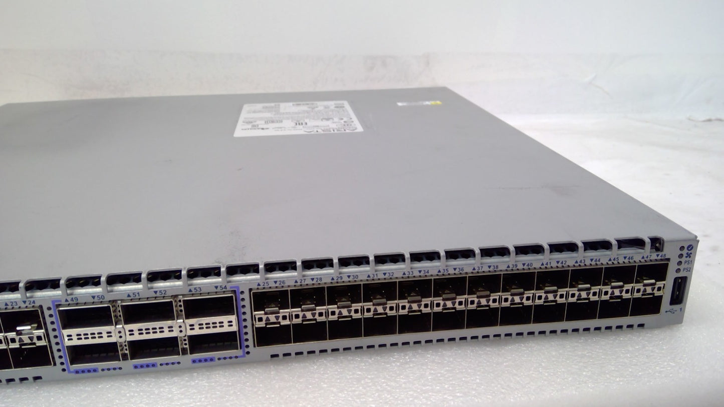 Arista 7280R series DCS-7280SR-48C6-F Switch 48x10GbE SFP+ 6x100GbE QSFP ports
