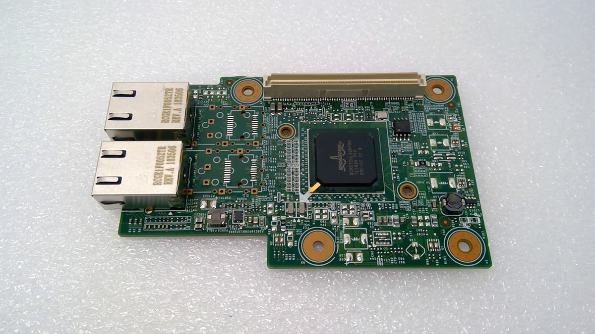 Dell 0KWJGX 09R3XX Broadcom 5720 2-Port 1Gb RJ45 LOM Mezzanine Card PowerEdge