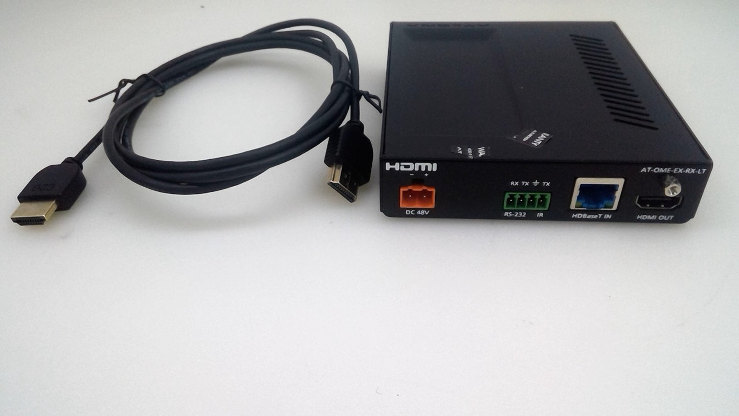 Atlona OMEGA AT-OME-EX-RX-LT HDMI Extender without Power Adapter