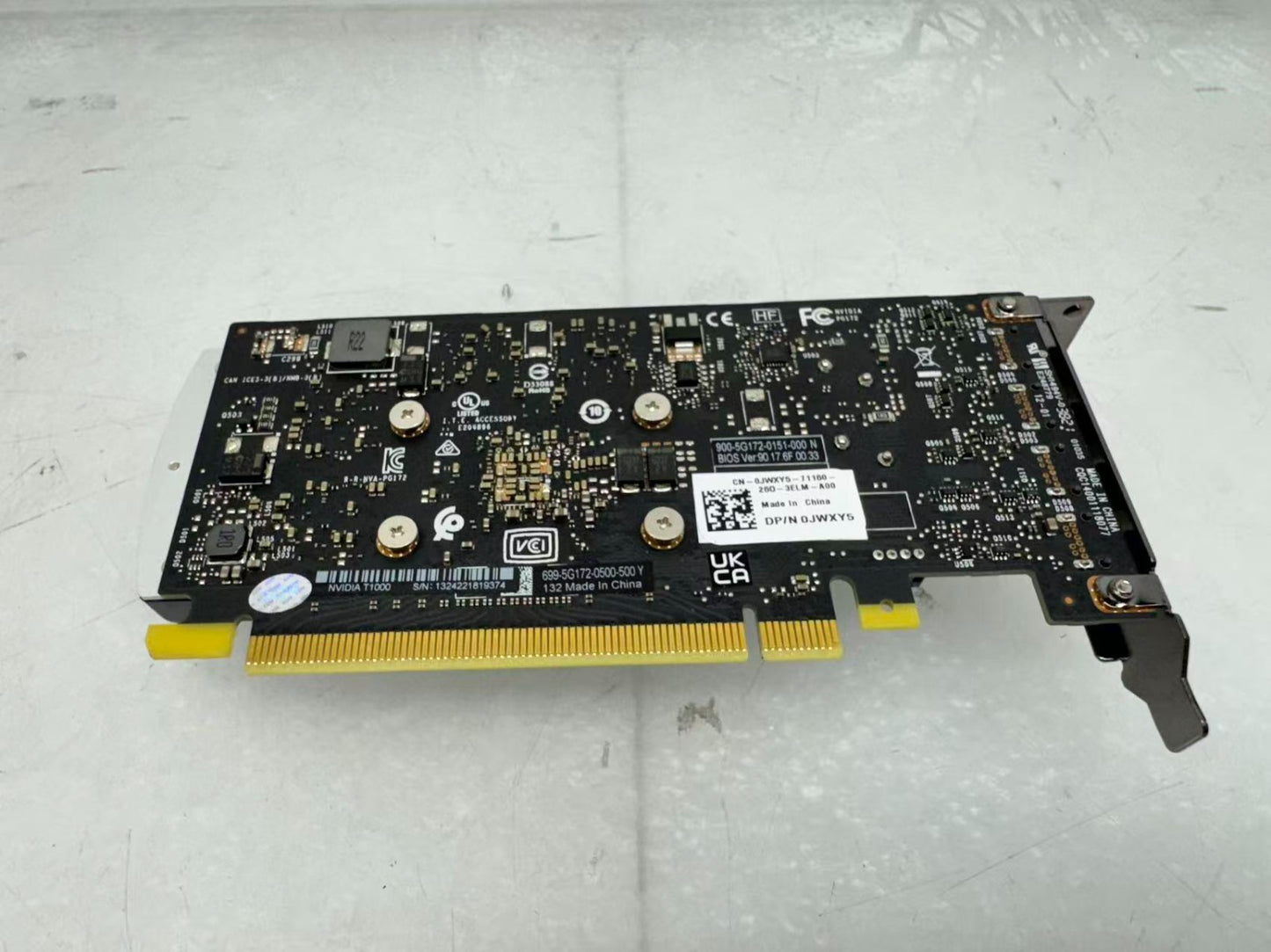 Nvidia Quadro T1000 8GB GDDR6 4x Mini Display Graphics Card Dell 0JWXY5