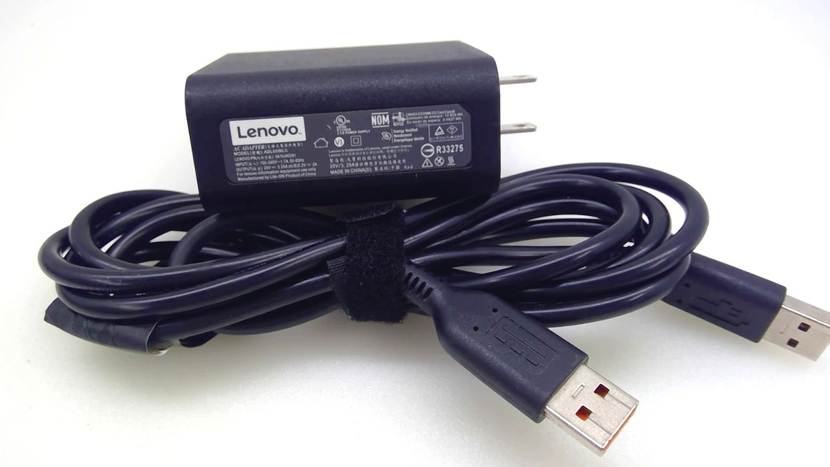 Genuine Lenovo ADL65WLC 65W 20V 3.25A Slim Tip AC Adapter 5A10J40291 OEM