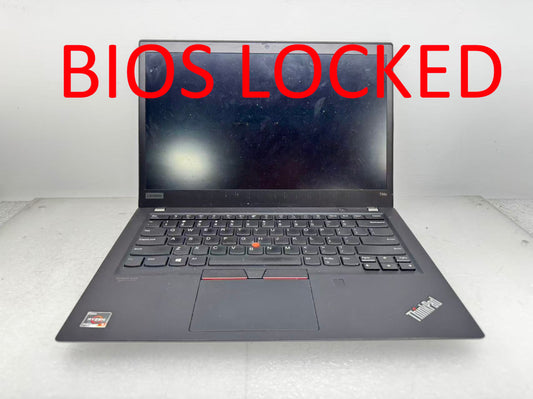 Lenovo ThinkPad T14s 14" AMD Ryzen 5 4650U@2.10GHz 8GB DDR4 256G *BIOS LOCKED