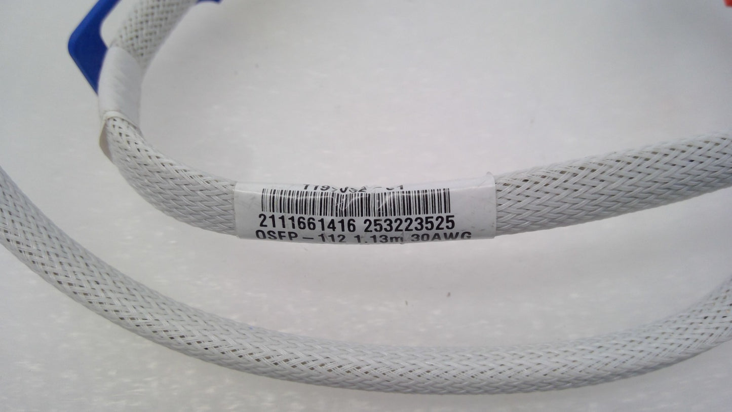 Molex 2111661416 800G OSFP DAC Cable 1.13M 30AWG OSFP-1112 Direct Attach Copper