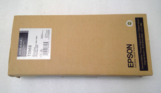 Genuine Epson T5968 Matte Black Ink Cartridge for Stylus Pro 9890 9900 7700 9700