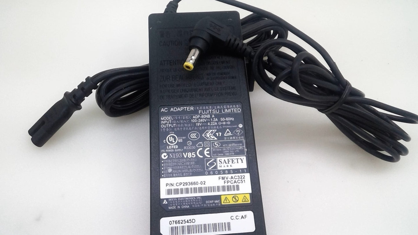 Fujitsu ADP-80NB A  AC Adapter 80W for LifeBook T4210 T4215 T4310 Laptop Tablet