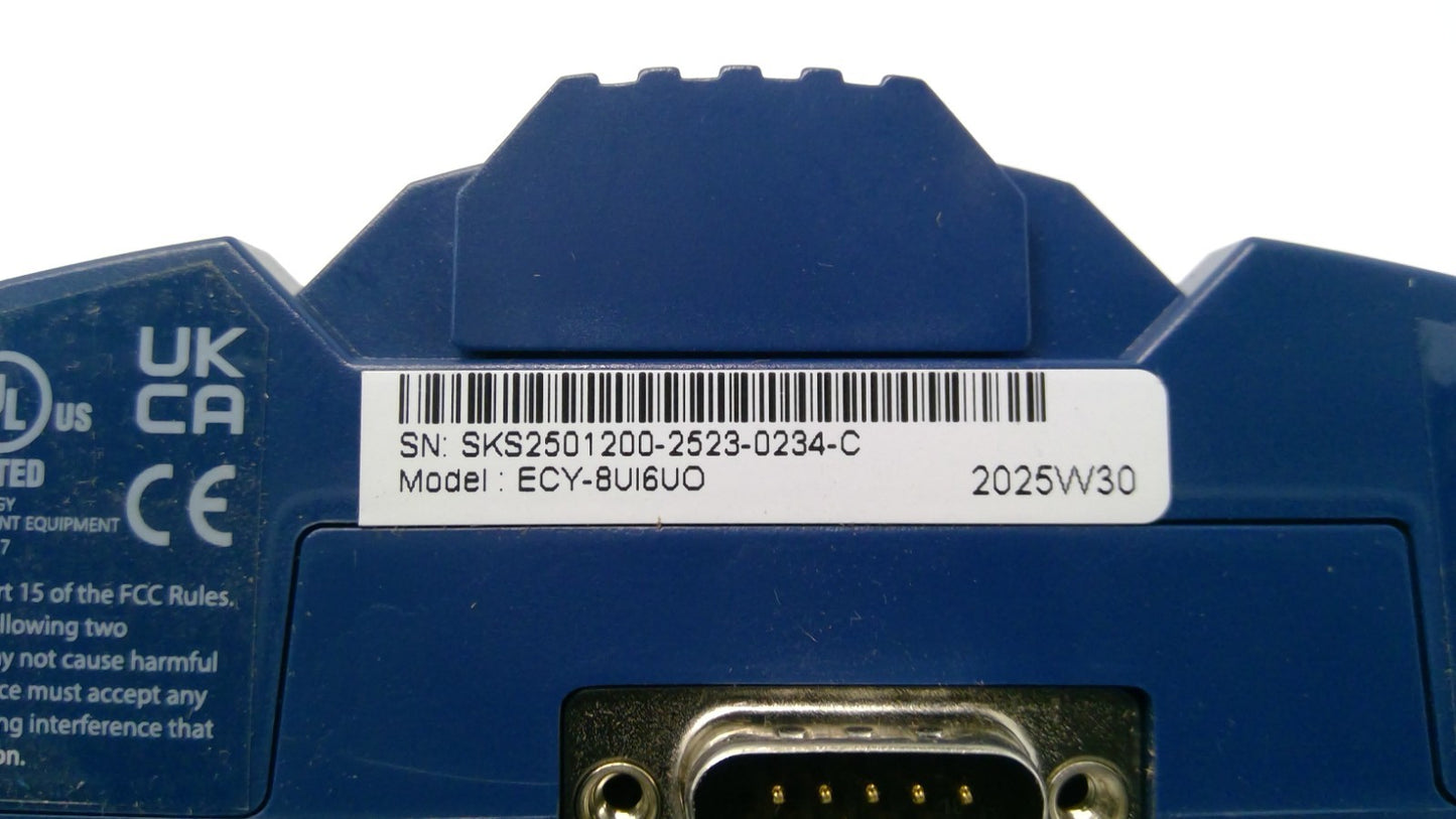 Distech Controls ECY-8UI6UO I/O Extension Module Eclypse 8 Input 6 Output
