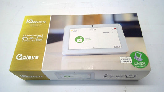 Qolsys QW9104-840 IQ Remote Secondary Touchscreen Alarm Keypad -Read Details-
