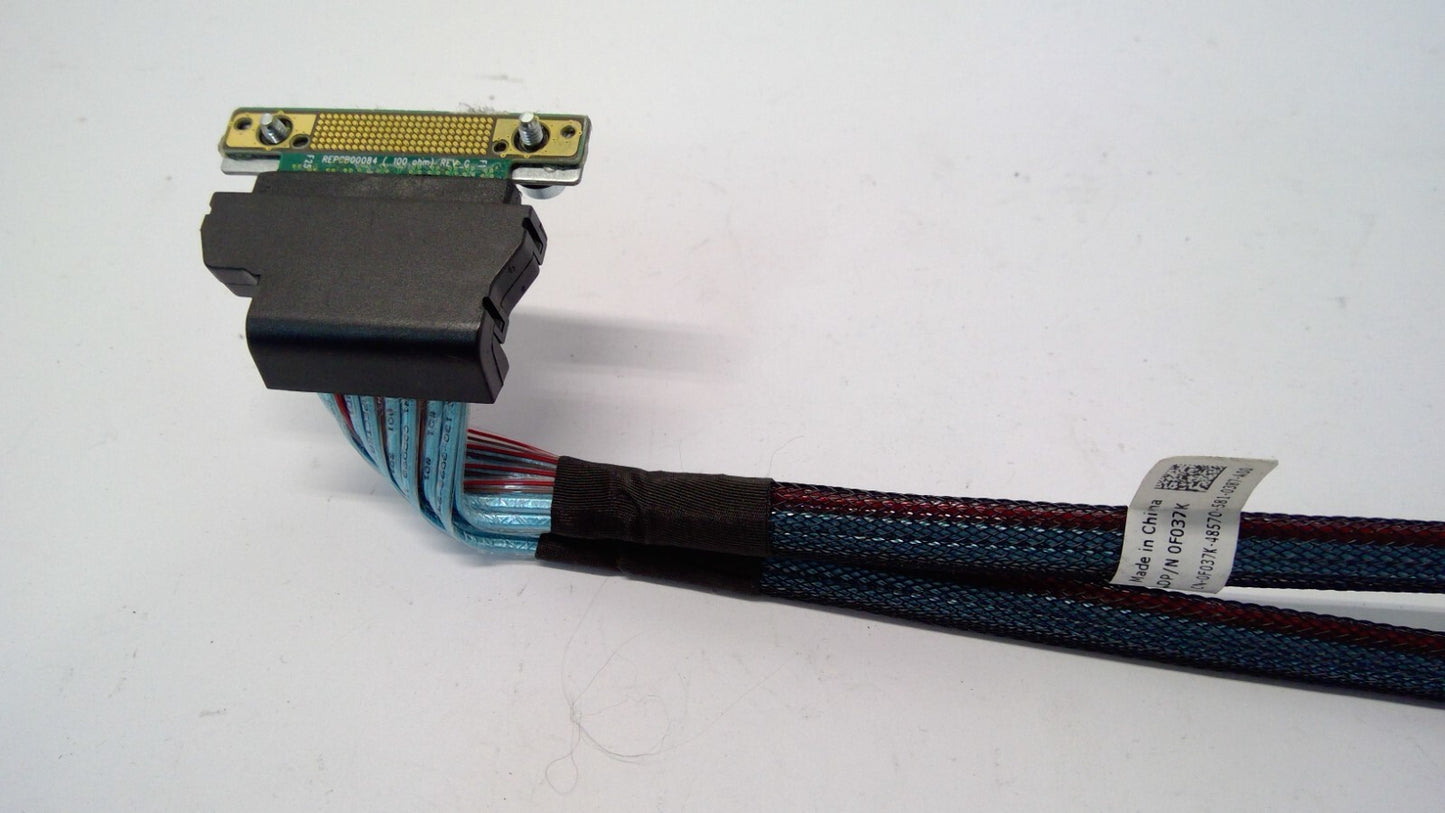 5x Cable 0F037K Dell PowerEdge R730 Dual 12Gb SAS SFF-8643 H330 H730 H730P*Read*