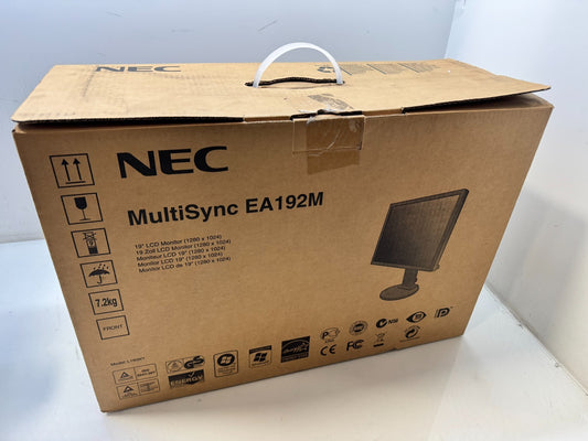 NEC MultiSync EA192M LED monitor 19" 1280 x 1024 Open Box