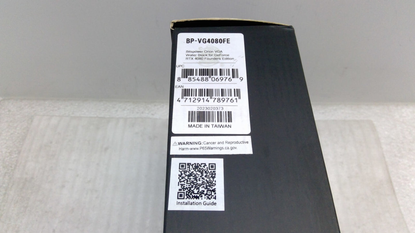 Bitspower Orion VGA Water Block for GeForce RTX 4080 Founders Edition VG4080FE