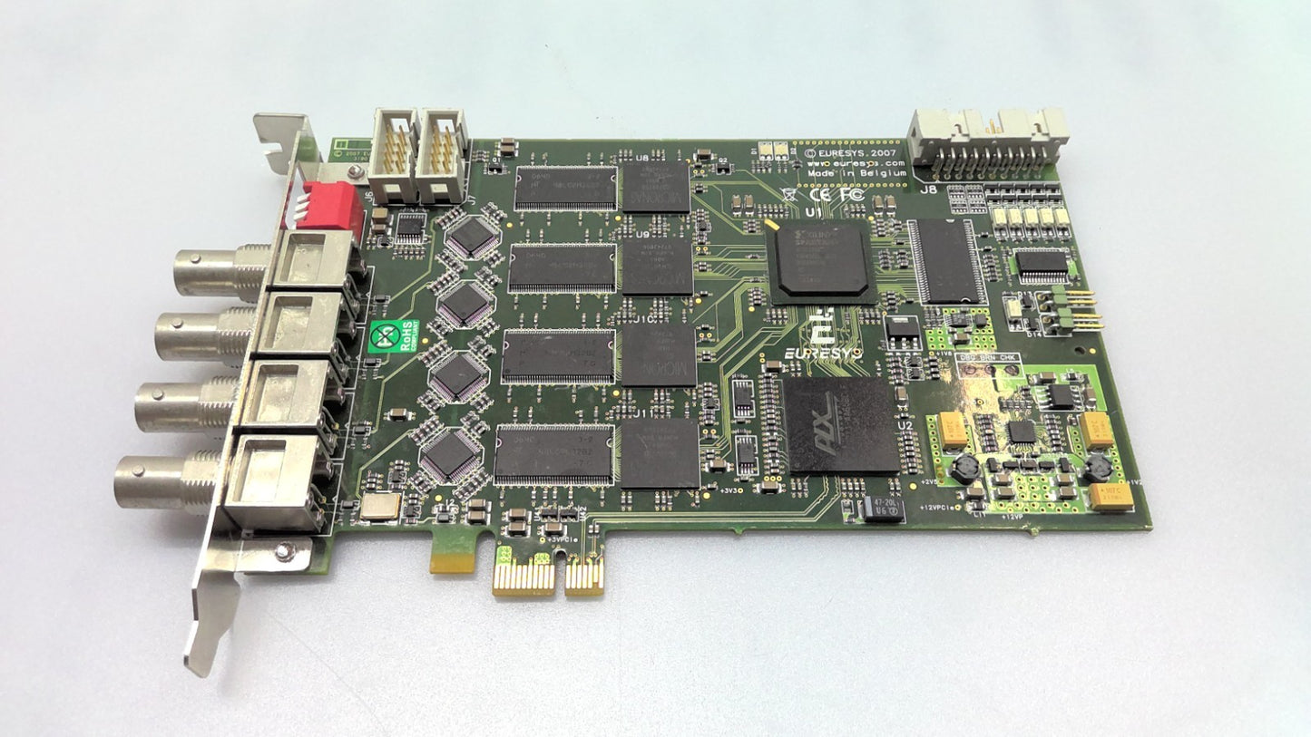 EURESYS 2007 3190  video acquisition card Designed in Belgium PDL10701G
