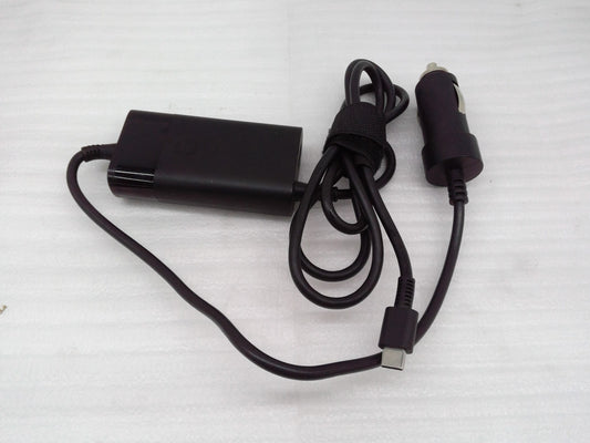 Genuine HP 65W USB-C Auto AC Adapter Car Charger C065R001P L48881-001 L50507-001