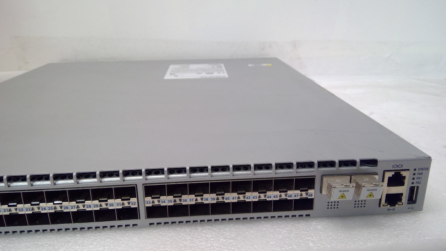 Arista  DCS-7280SE-72-R 48 x 1/10GB SFP 2 x 100GB MXP Port Ethernet Switch