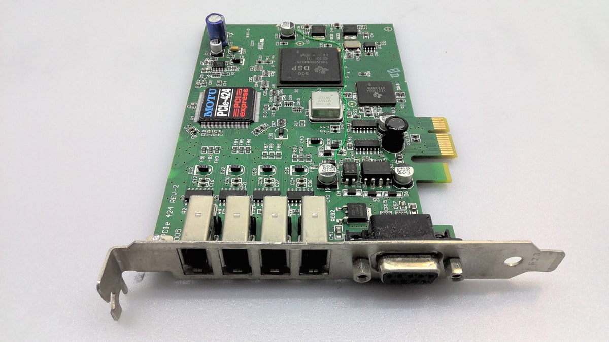 MOTU PCIe-424 RVE-2  Audio Interface Card PCI Express