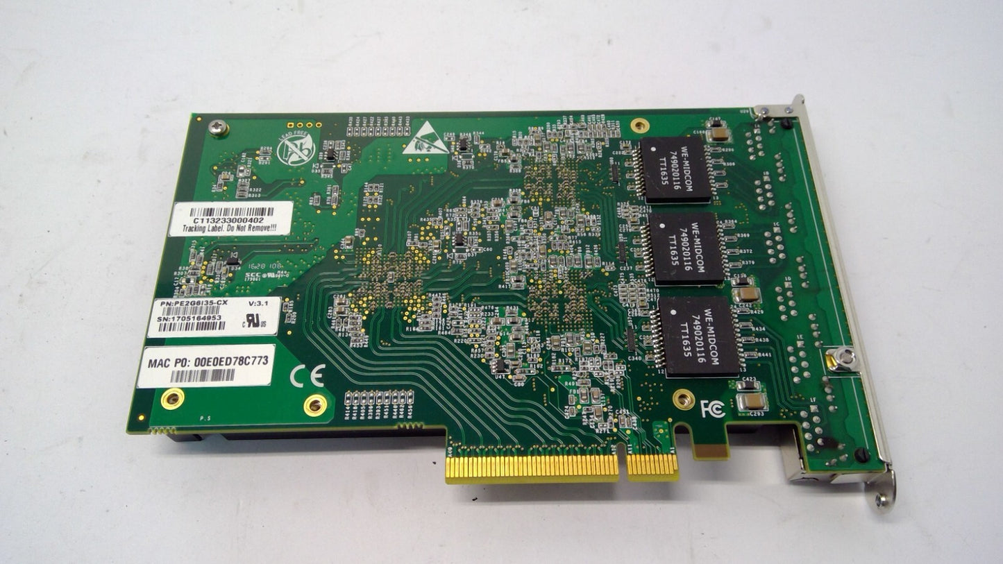 Silicom PE2G6I35-CX - 6-Port PCI-e 2.0 x8 Ethernet Server Adapter