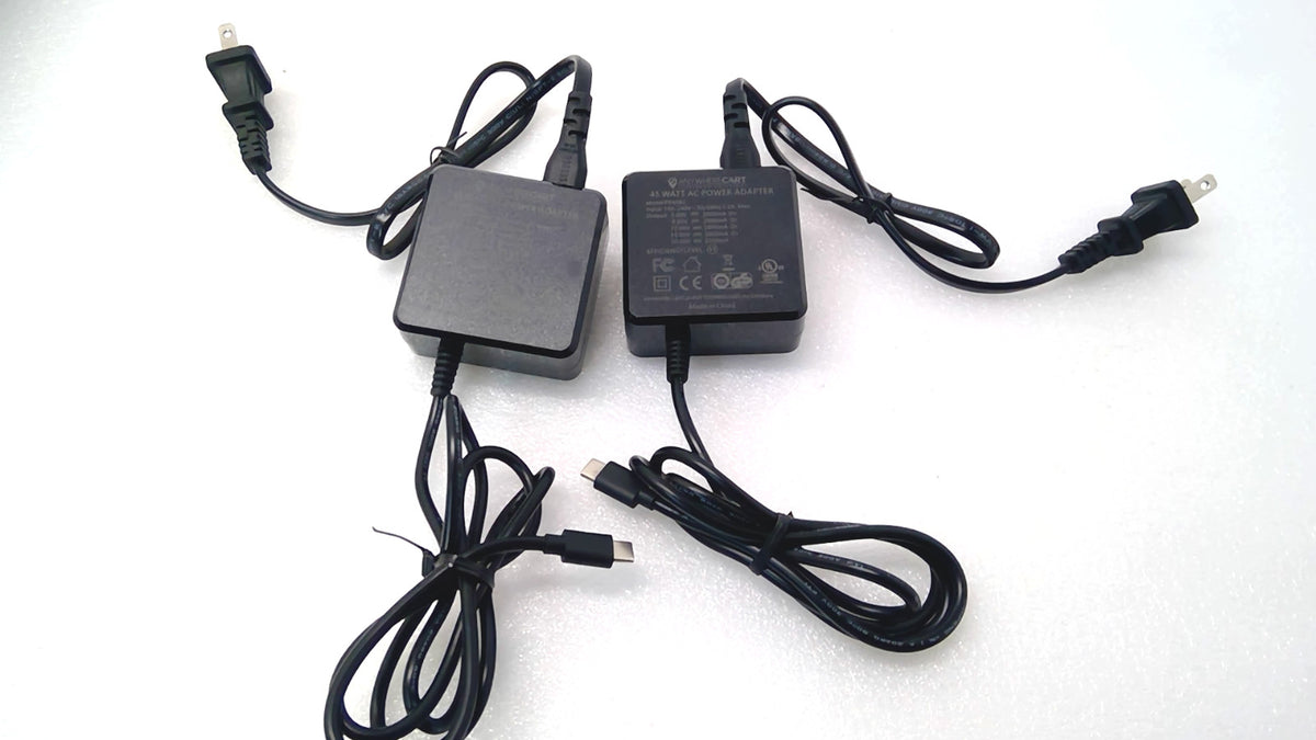 X2 ANYWHERE CART SEROOM SOLUTIONS 45 WATT USB-C AC POWER ADAPTER PD45B2