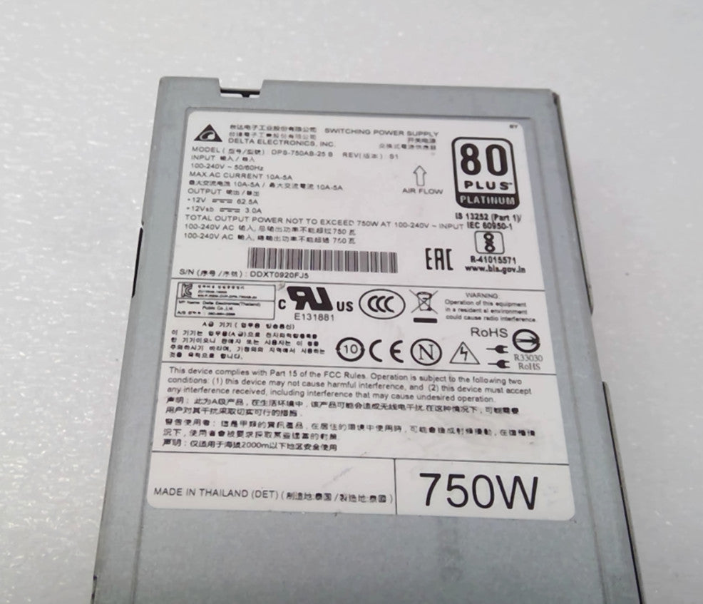Delta DPS-750AB-25 B Arista PWR-747AC-R 750W AC Power Supply PSU Blue