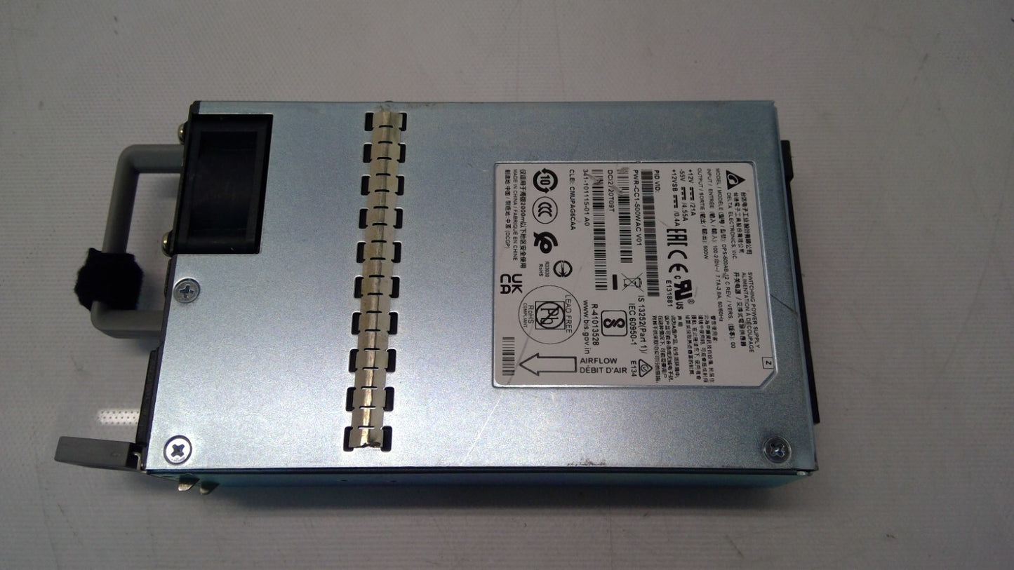 PWR-CC1-500WAC Cisco C8300 8000 500W AC Power Supply