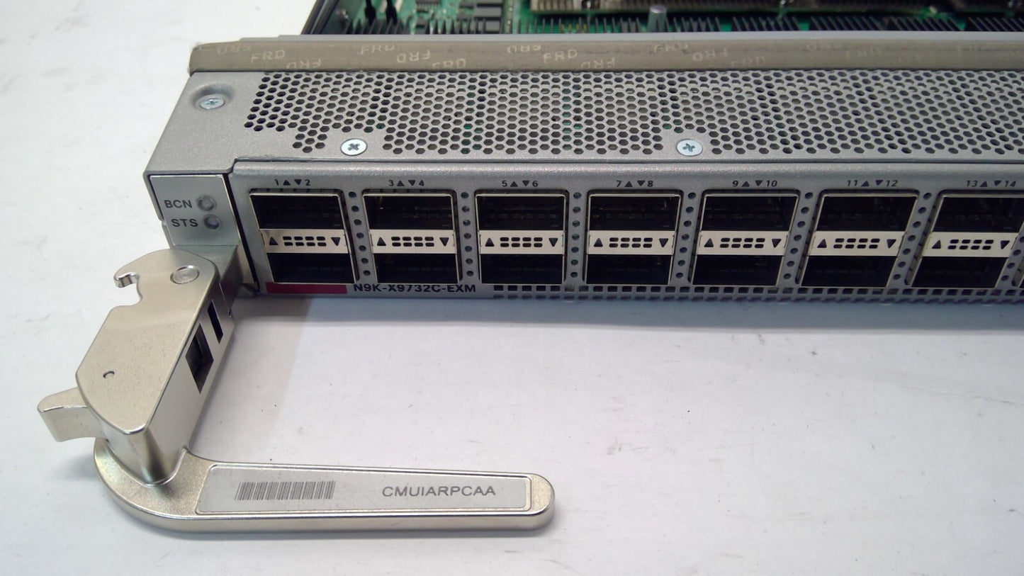 Cisco N9K-X9732C-EXM NEXUS 9500-SERIES 32-PORT 100GB QS Module