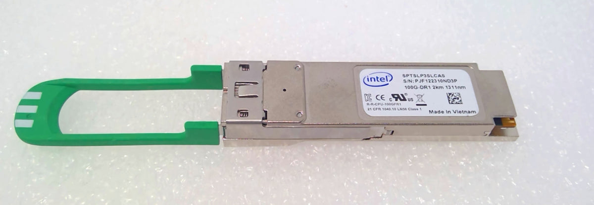 INTEL QSFP 100G DR1 SPTSLP3SLCAS 2KM 1311nm Fiber Optic Transceiver Module